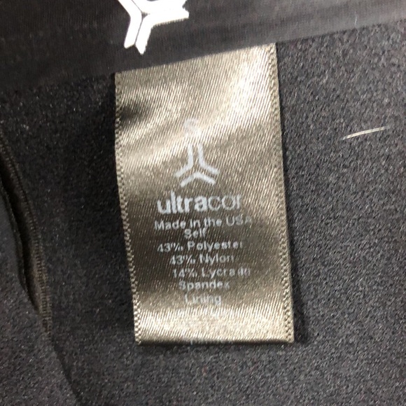 Ultracor | Black and Gray Leopard Print Leggings 25” | Womens Size Small - Picture 4 of 4